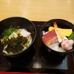 かっぱ寿司 - 朝の海鮮丼セット　539円