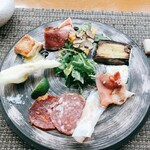 prospero - お野菜とお肉の前菜盛合せ