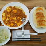 八八餃子坊 - 料理写真:麻婆チャーハンセット