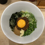 キラメキ☆JAPAN - 台湾まぜそば 直太朗 (〆ご飯付き)(並) 780円 