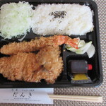 だんき - ミックスフライ弁当