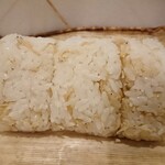 御料理 まつ山 - ちりめんじゃこのおにぎり