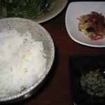 方寸MURATA - 定食のご飯＆漬物