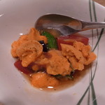 寿し おおはた - 突き出しはウニ・雲丹