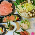 Sukiyaki Shabu Shabu Tenno Tasuke - 仙台牛コース料理4,300円（税抜）より