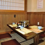 Sukiyaki Shabu Shabu Tenno Tasuke - 2名様よりお座敷席個室にてご用意しております