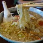 青竹手打ちラーメン 桐生宿 - 麺