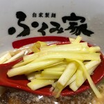 ふくみ家 - 黄ニララーメン980円