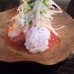 東條 - 真鱧湯引きとタコの梅肉和え