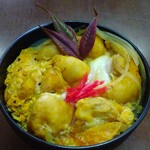 みなさん館 - 油麩ホヤ丼です、ホヤ増量河