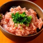 みなさん館 - ネギトロ丼　マグロ100％です