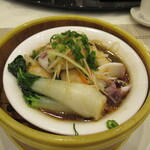 香港海鮮料理 椰林 - 選べるメイン　鯛とイカの蒸し物