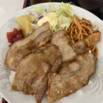 安楽食堂 - 焼肉ライス（¥500）