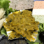 洋惣菜 亀洋 - かぼちゃとゴルゴンゾーラのハチミツ和え