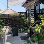 クッチーナ・サクラ - 入口前