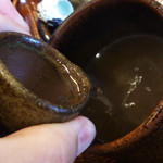 そば処 わこう - 蕎麦湯注ぎま～す。