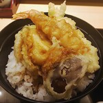 がんこ - ひな天丼