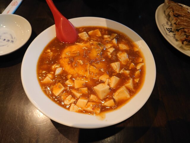 麻婆麺 半焼飯 単品料理色々 古越龍山紹興酒ボトル 夜のサービスセットｃ 麻婆天津飯 餃子 紹興酒ボトル By Tp0519 珉珉 京橋店 みんみん 京橋 餃子 食べログ