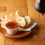 Brulee-style honey cheese for adults ~ Contains dried fruits ~