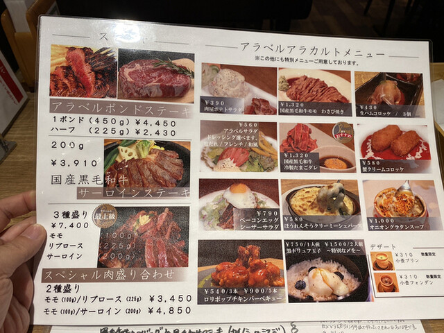 レアハンバーグ好きにはたまらない味 By Idanbo グリル アラベル 名古屋分店 新栄町 ハンバーグ 食べログ