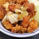 かつや - 鶏ちゃん焼きチキンカツ丼（大盛）781円