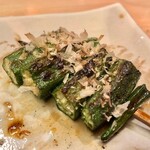 地葉はなれ - 2020.8.  オクラ