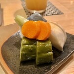 地葉はなれ - 2020.8.  お新香