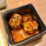 地葉はなれ - 2020.8.  月見つくね