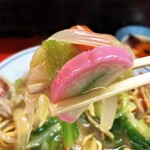 新ちゃん - かた焼そば　具リフト