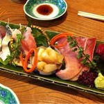 きん助 - ある日の刺し盛り（2人前）