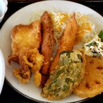 ふくはら - ミックスフライ定食