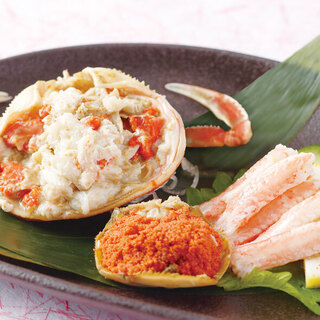 冬季限定的越前蟹，現正【需預約】提供中！