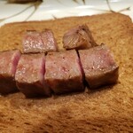 宮崎牛鉄板焼ステーキ 心斎橋みやちく みやざき館 - 