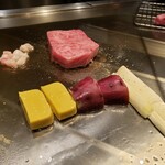 宮崎牛鉄板焼ステーキ 心斎橋みやちく みやざき館 - 