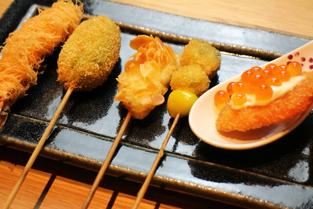 串揚げ つかだ 名鉄岐阜 串揚げ 串かつ 食べログ