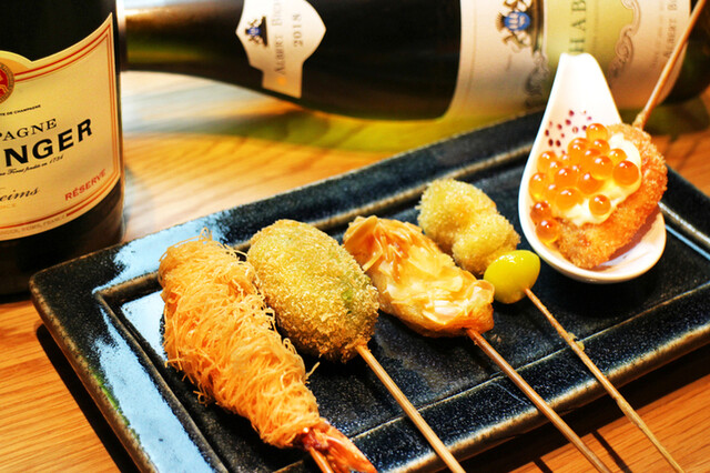 串揚げ つかだ 名鉄岐阜 串揚げ 串かつ 食べログ