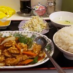 台湾料理・味香 - 酢豚定食