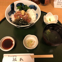 季節料理　根本 - あじたたき丼 850円