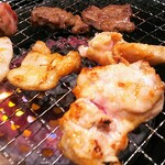 牛庵 - 日替りおすすめランチ 肉180グラム 1089円 