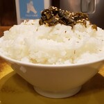 元祖 麺屋原宿 - ライス大盛り