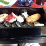 吉野寿司 - 握り寿司ランチのお寿司