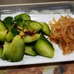 中華料理 景福 - お新香(350円)