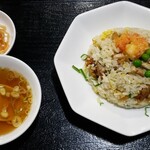 中華料理 景福 - 半チャーハン(400円)
