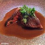 プチレストラン ブーケ・ド・フランス - Pigeon Poêlé Sauce madère