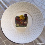 プチレストラン ブーケ・ド・フランス - 鯵と夏野菜のTerrine