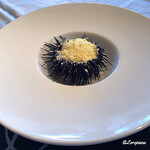 プチレストラン ブーケ・ド・フランス - 殻付き海胆のEspuma仕立
