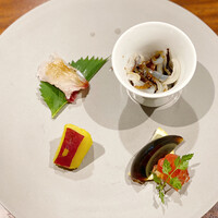 新中国料理HARAKAWA 北新地店 - 前菜盛り合わせ