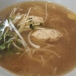 蕎麦 なめき - 白しょうゆらーめん800円(税別)