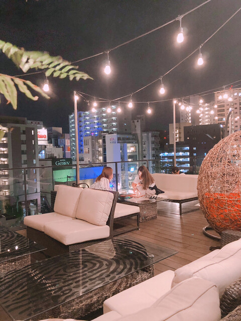 Kemono Umami Robata Roof Top Tenjin Izakaya Tavern Tabelog