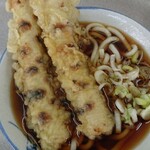 Tatsumiya - ちくわ天うどん♪うまーい！